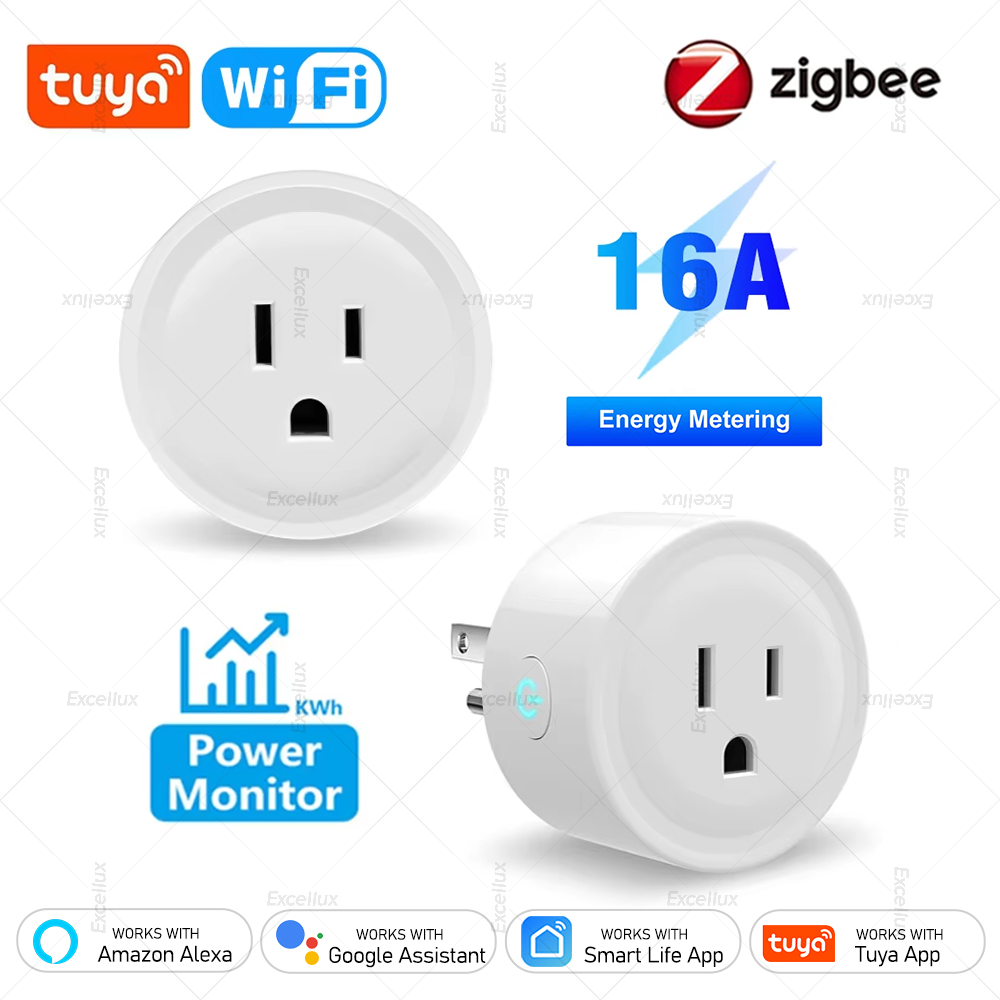Wifi Smart Plug - Tuya 16A Smart Stecker Zigbee WLAN-Steckdose