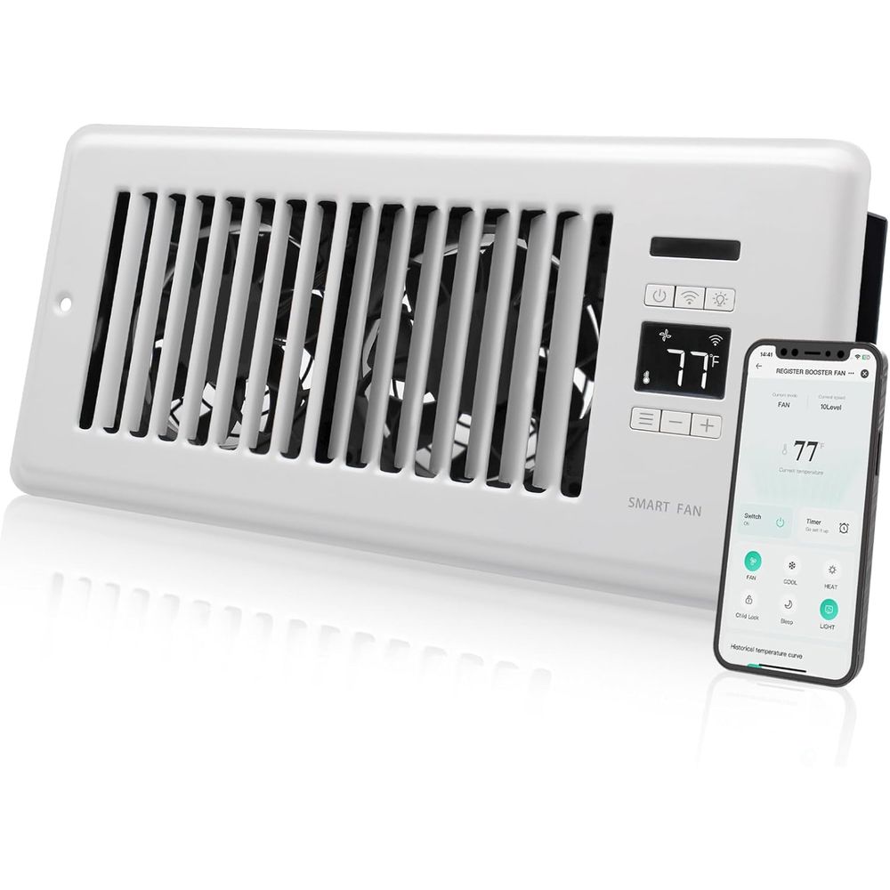 Wifi Thermostat - Superleiser Lüfter für 4