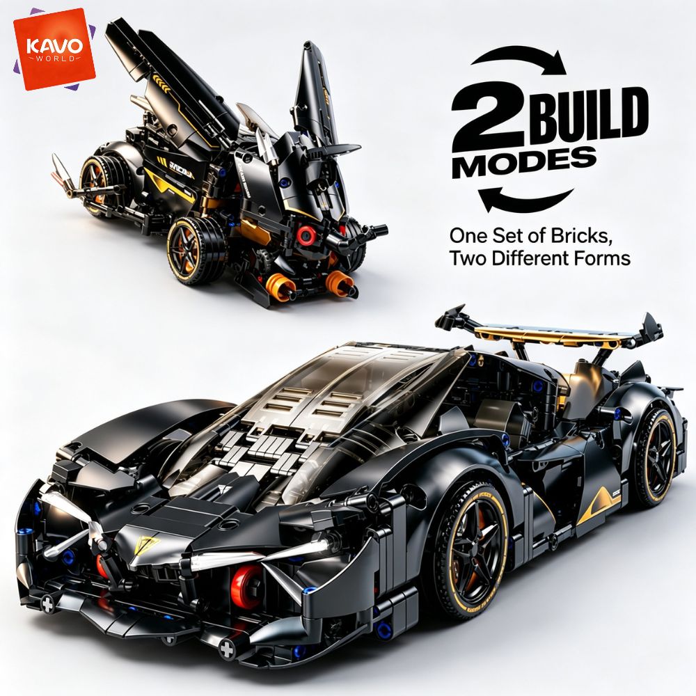 KAVOWORLD 1248-teiliges MOC-Se – Stem Robotics Kit Bewertung und Preis