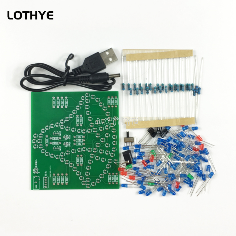 DC 3-5V LED Licht Schaukel Win – Electronics Project Kit Bewertung und Preis