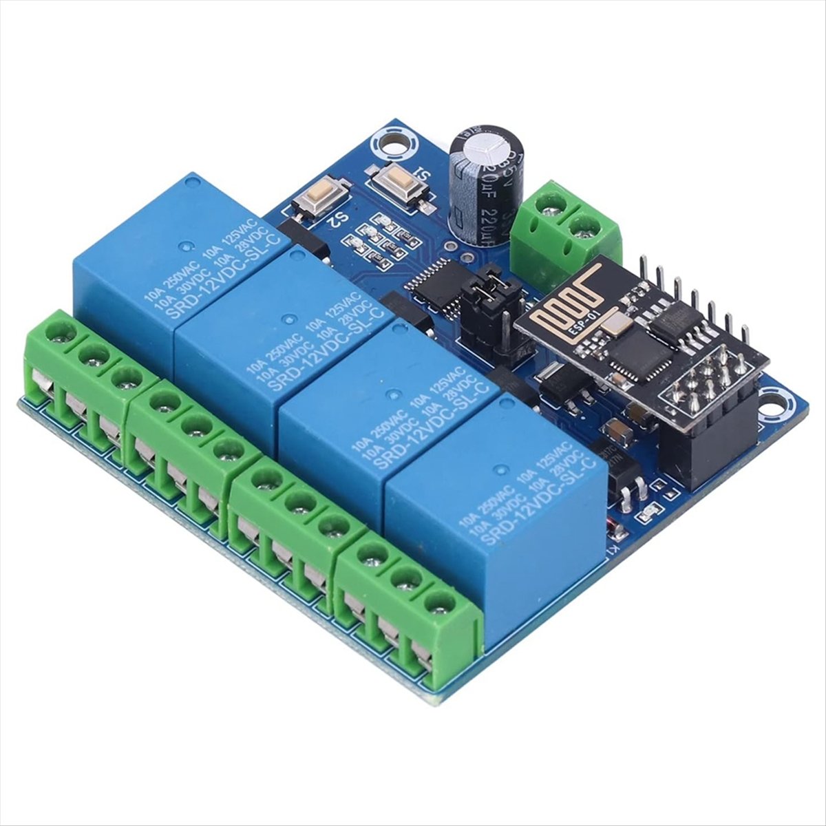Super Sale 4-Kanal-WLAN-Funkre – Esp8266 Relay Module Bewertung und Preis