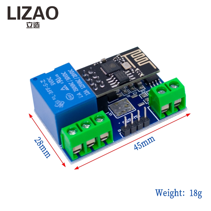 LIZAO ESP8266 5V WiFi IoT Rela – Esp8266 Relay Module Bewertung und Preis