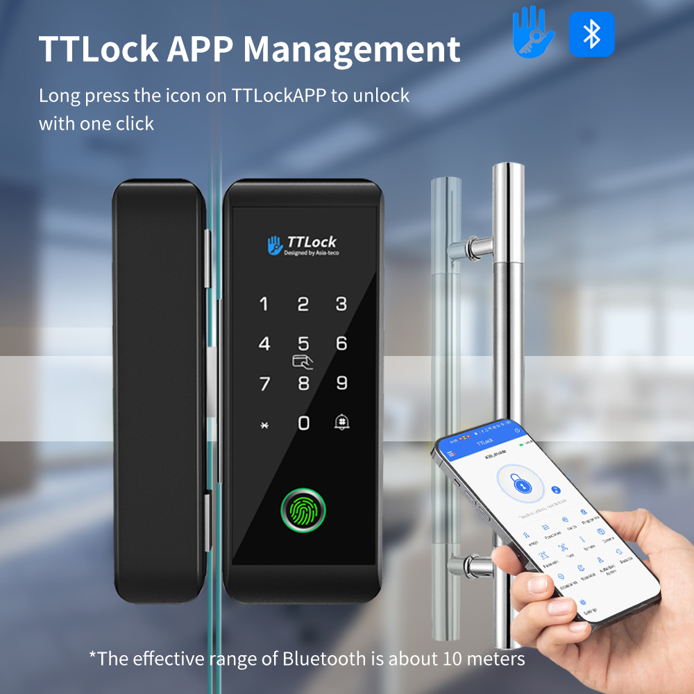 TTLOCK Smart Glass Schloss Fin – Smart Door Lock Wifi Bewertung und Preis